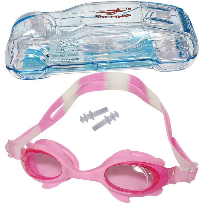 Купить Очки для плавания Sportex детские (розовые) B31570,