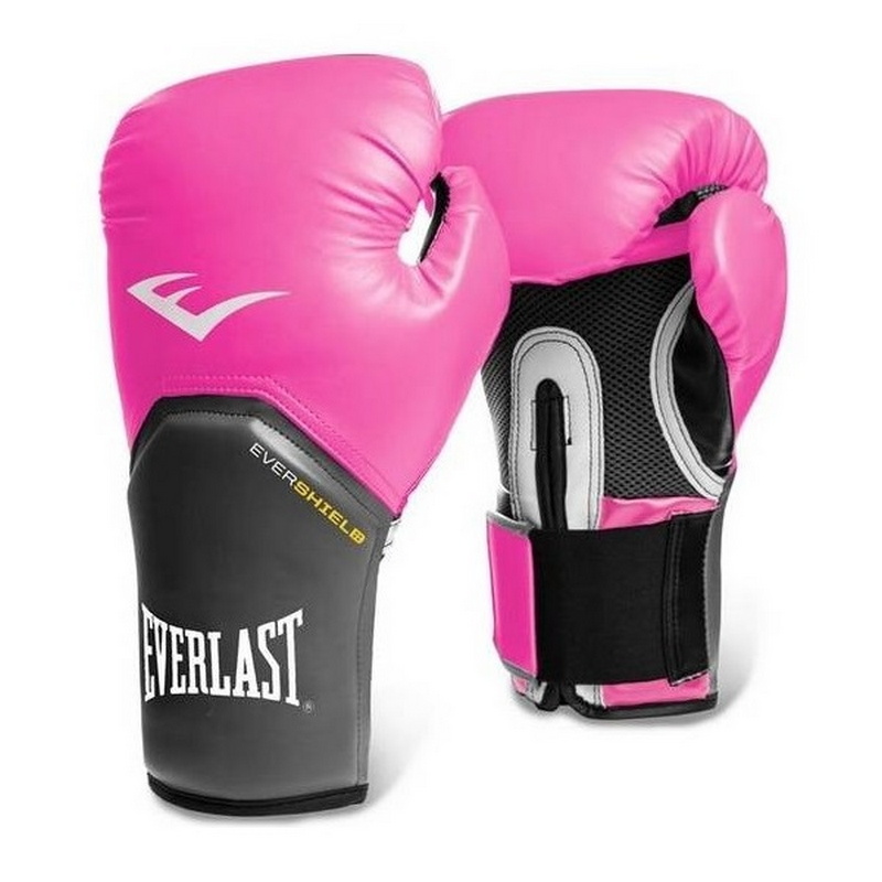 Купить Боксерские перчатки Everlast Pro Style Elite розовый, 10 oz 2510E,