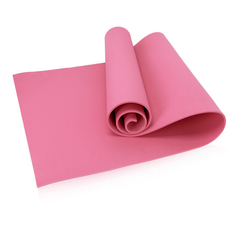 Коврик для йоги 173х61х0,4 см (розовый) B32214 - фото 1