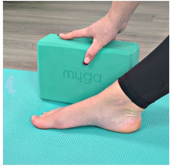 Блок для йоги Myga Foam Yoga Block RY1060 576_557
