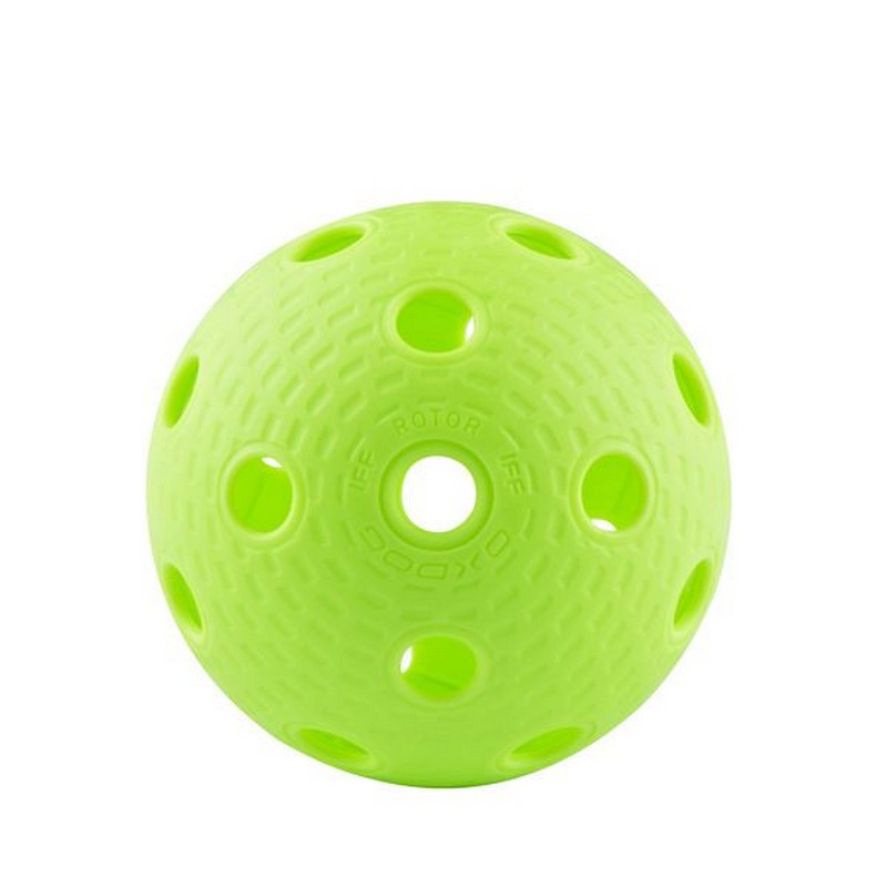 фото Мяч флорбольный oxdog rotor салатовый