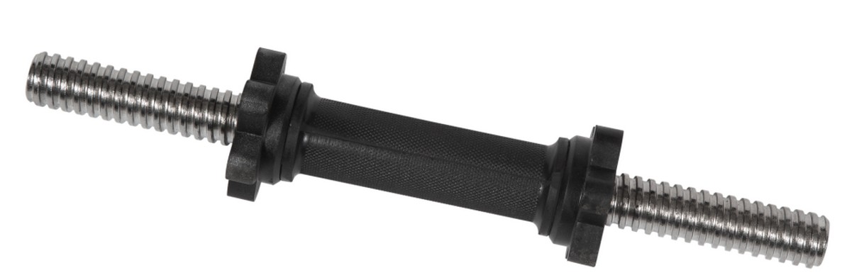 Гриф гантельный MB Barbell D25мм гайка Вэйдера MB-BarM25-370B