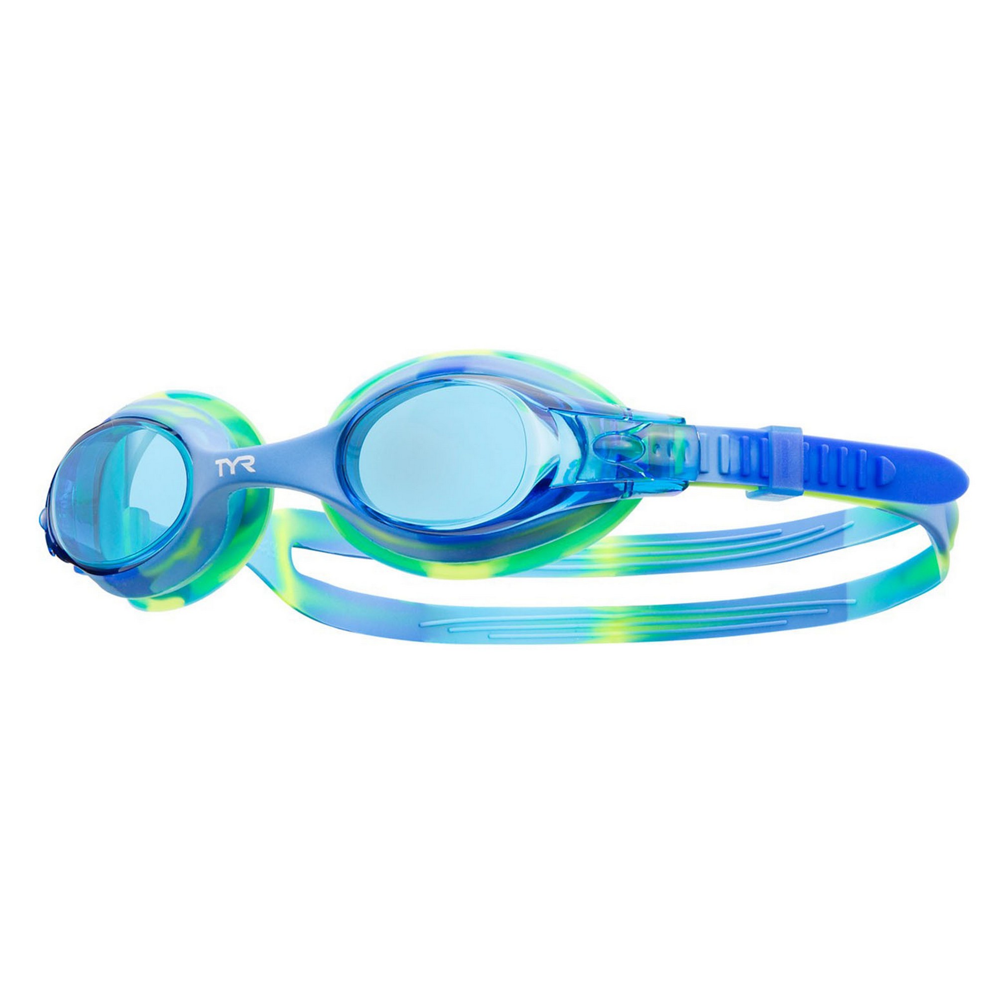 Купить Очки для плавания детские TYR Swimple Tie Dye Jr LGSWTD-487,