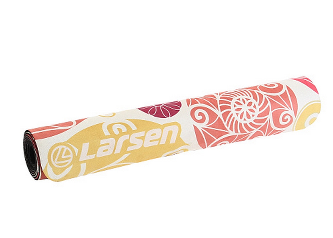 Коврик для фитнеса и йоги, microfiber, 183х61х0,3см Larsen Style 4 1120_800