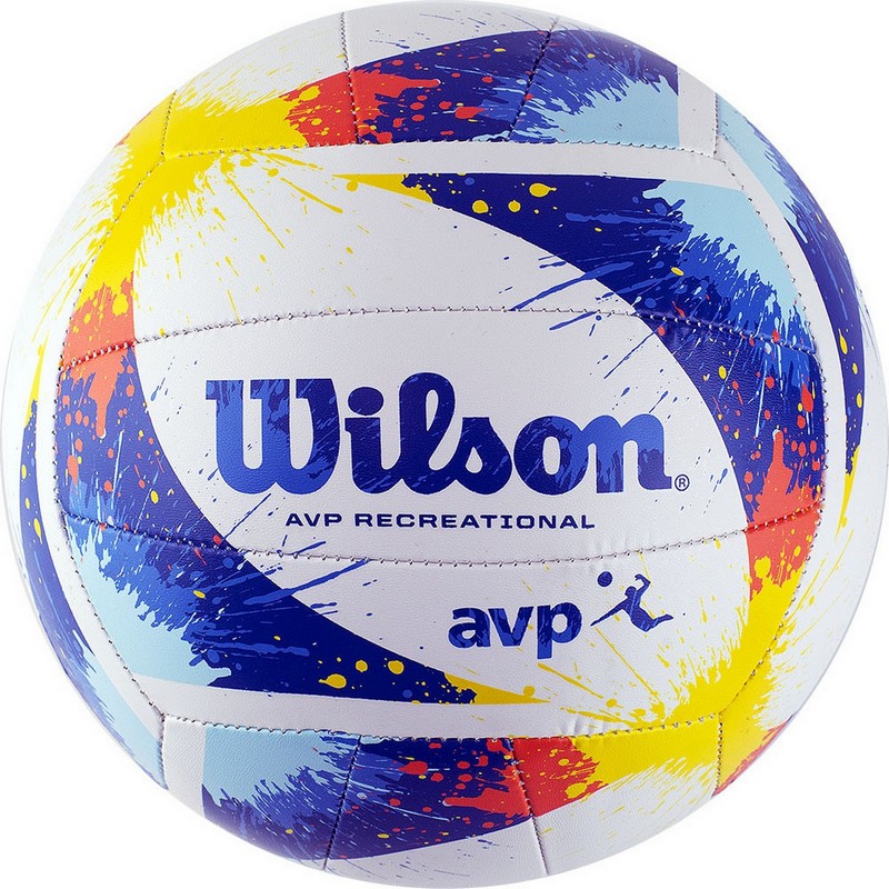 фото Мяч волейбольный wilson avp splatter wth30120xb