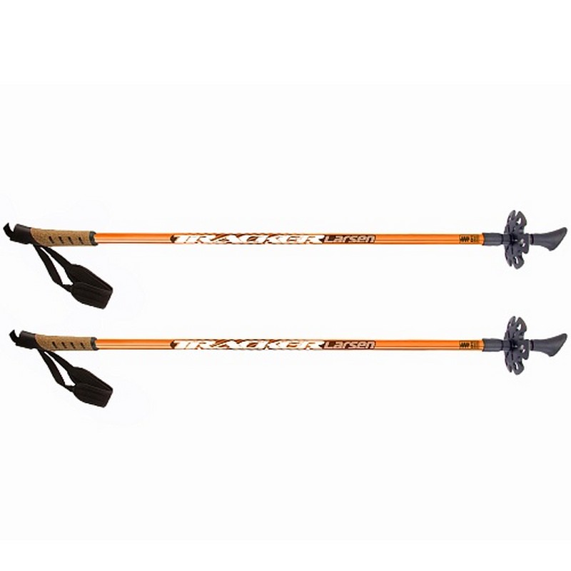 Палки для скандинавской ходьбы Larsen Tracker  l90-135 см оранжевый