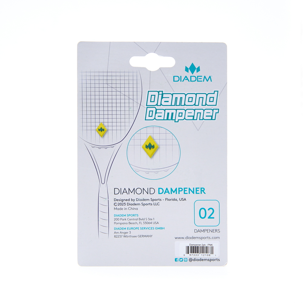 Виброгаситель Diadem Diamond, DD-2-PNK, розовый 1000_1000