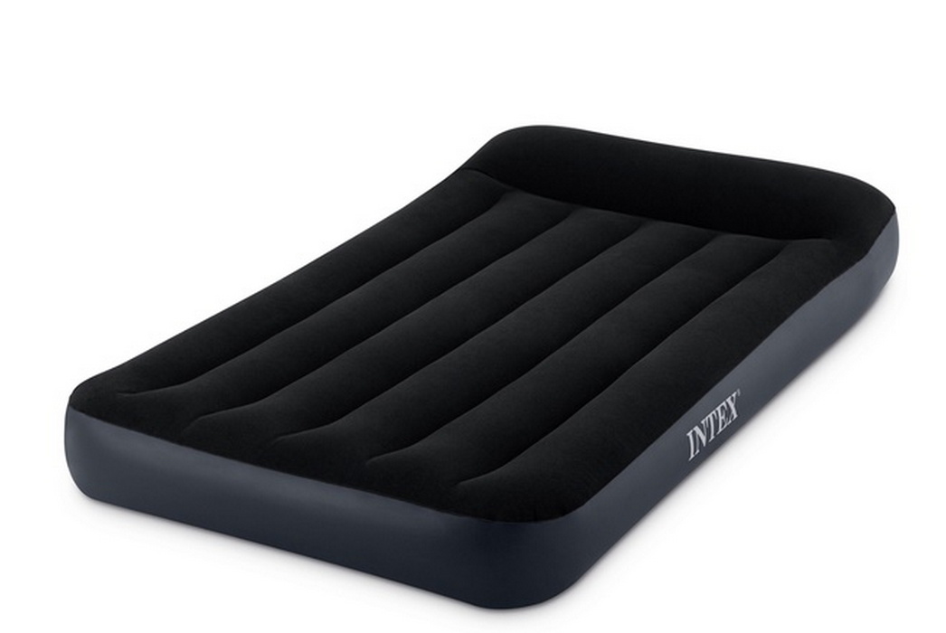 Надвуная кровать Intex Twin Dura-Beam Pillow Rest Classic Airbed 191х99х25 см 64141