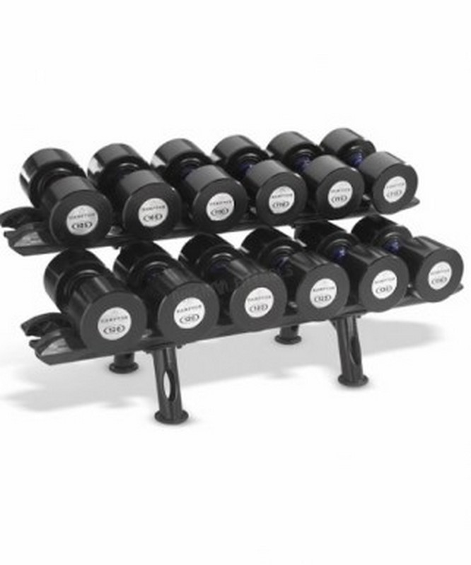 фото Стойка для 6 пар гантелей двухрядная original fit.tools ssr-6