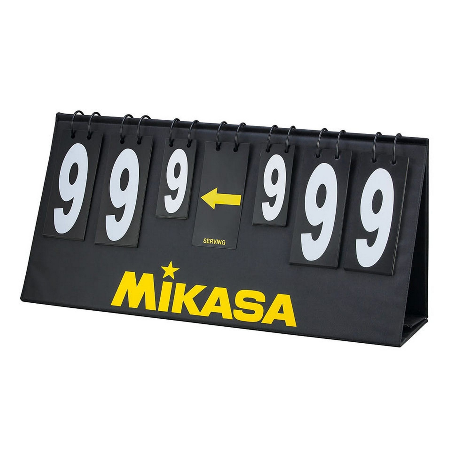Счетчик для волейбола Mikasa картон в ПВХ, на лип., 61 см дл на 32 см,высHC100B черный