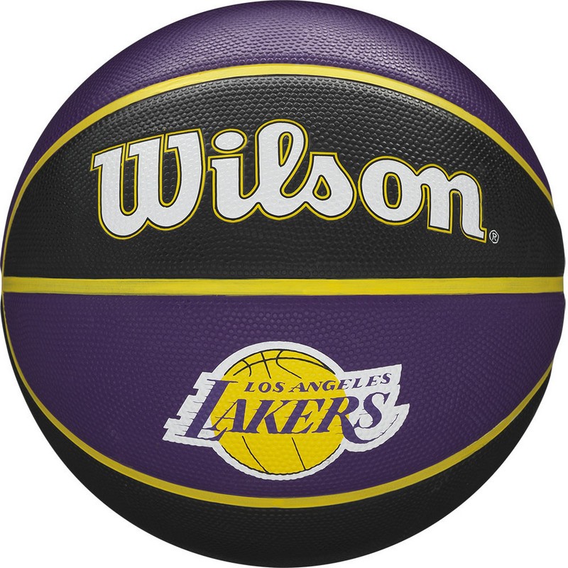 фото Мяч баскетбольный wilson nba team tribute la lakers wtb1300xblal р.7