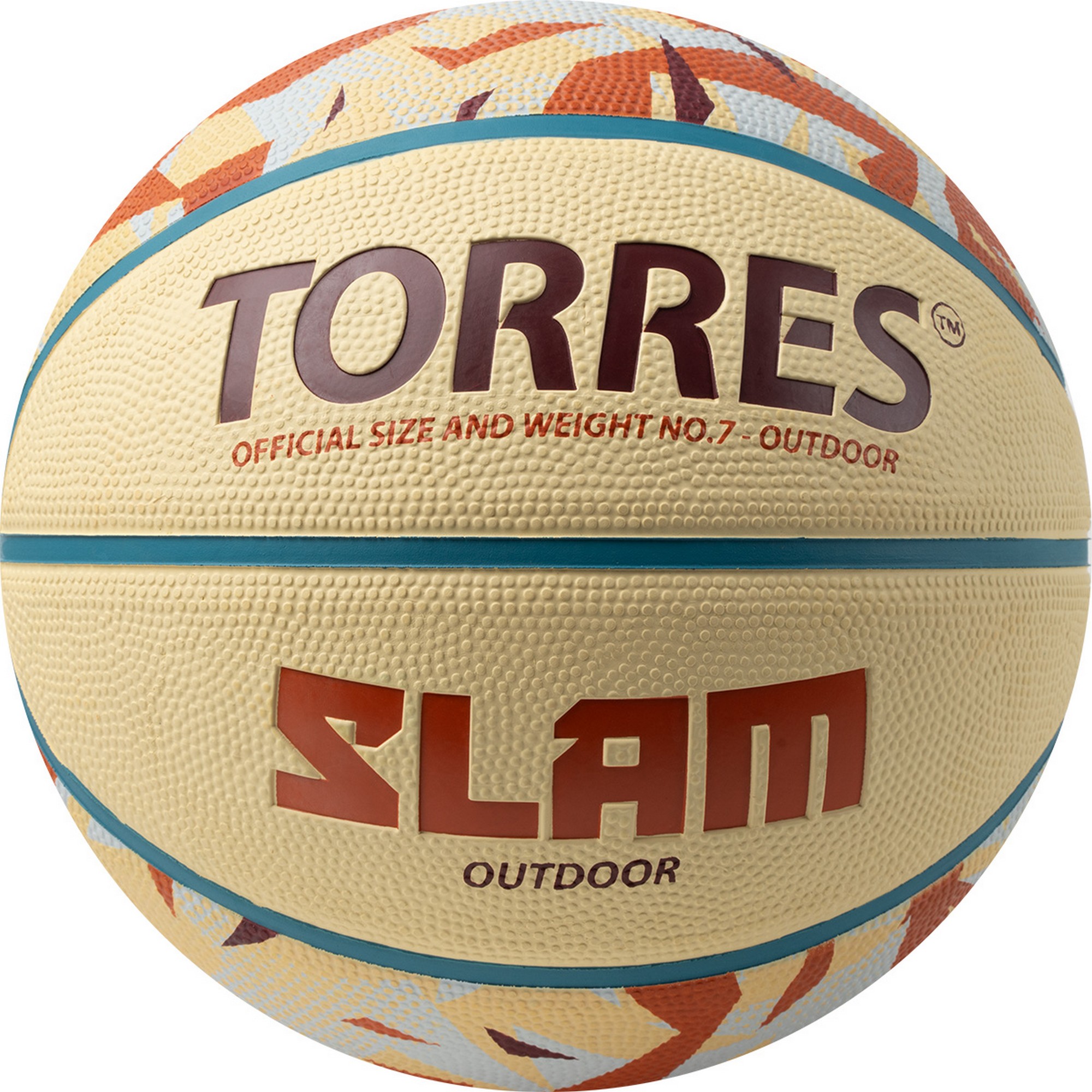 Мяч баскетбольный Torres Slam B023147 р.7 2000_2000