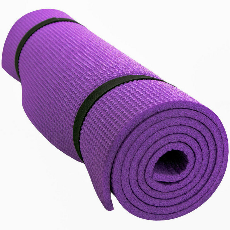 фото Коврик для фитнеса sportex 150х60х0,6 см (фиолетовый) hkem1208-06-purple
