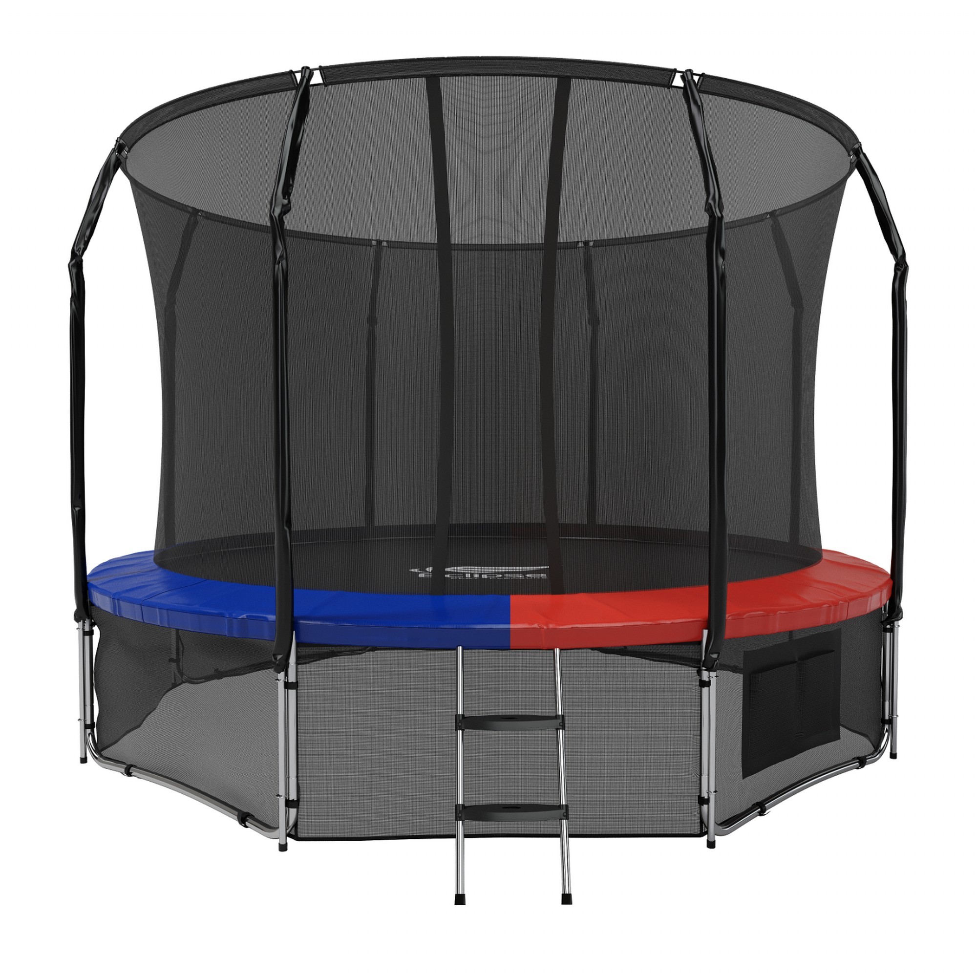 фото Батут с защитной сеткой eclipse space twin blue/red 12ft