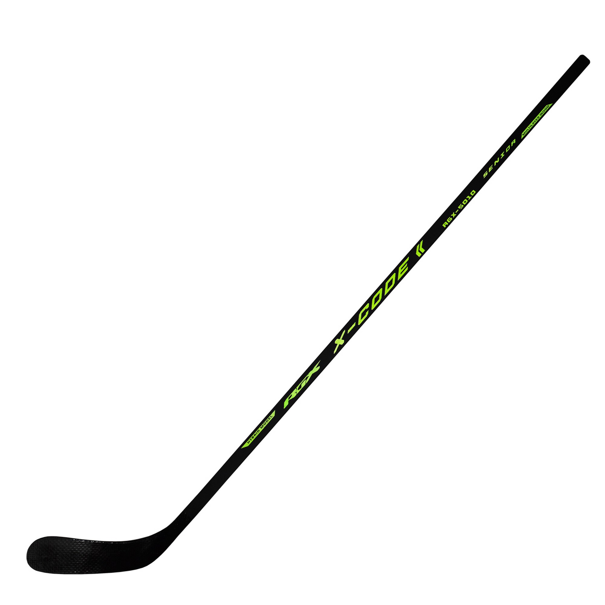 

Клюшка для х/ш RGX RGX-5010 X-CODE SENIOR R Black\Green (продажа по 10шт)
