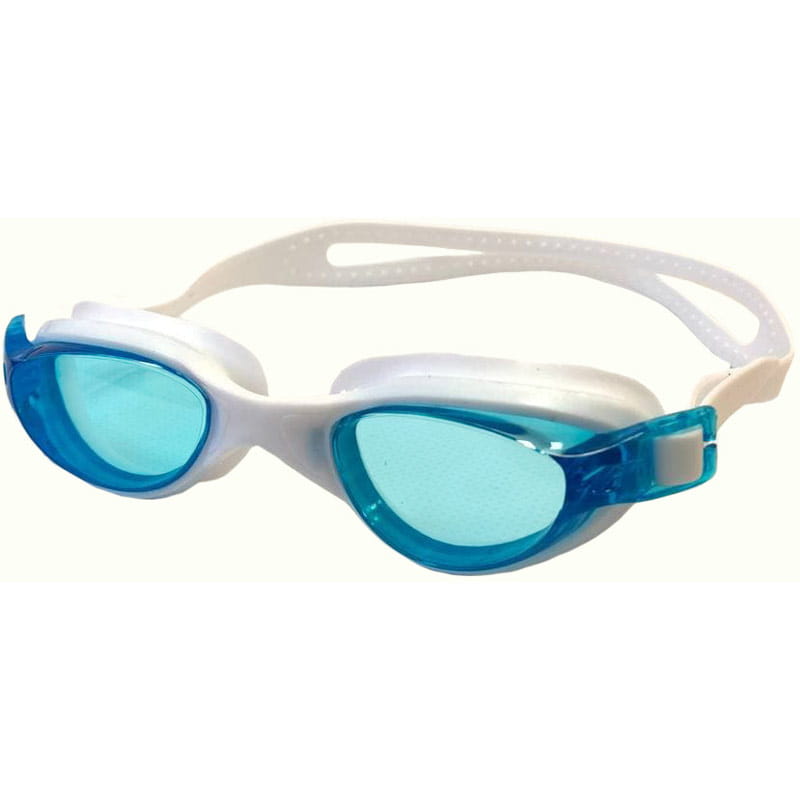 Очки для плавания взрослые (бело/голубые) Sportex E36865-0,  - купить со скидкой