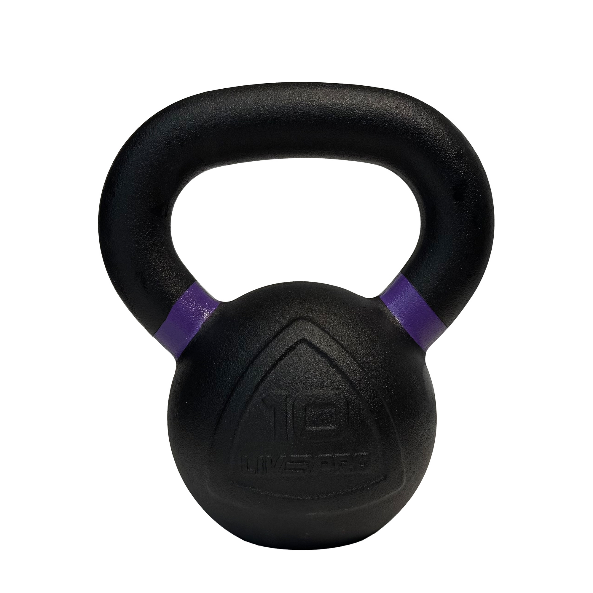 Чугунная гиря 10кг Live Pro Kettlebell LP8049-10 2000_2000