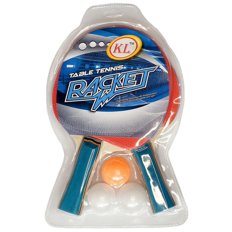 Набор для настольного тенниса Sportex E33481 (2 ракетки, 3 шарика)