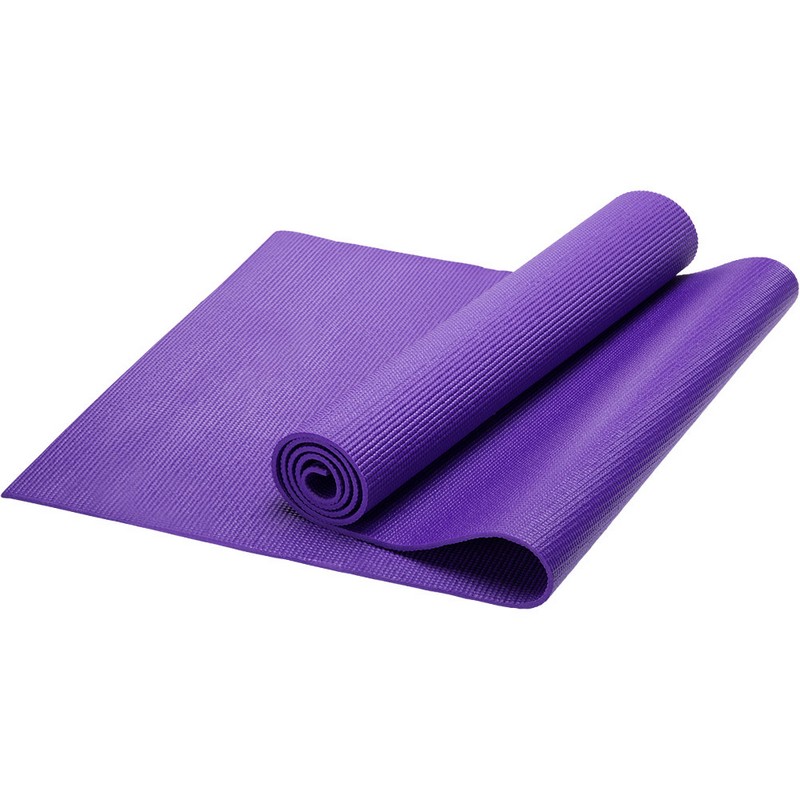 фото Коврик для йоги sportex pvc, 173x61x0,5 см hkem112-05-purple фиолетовый