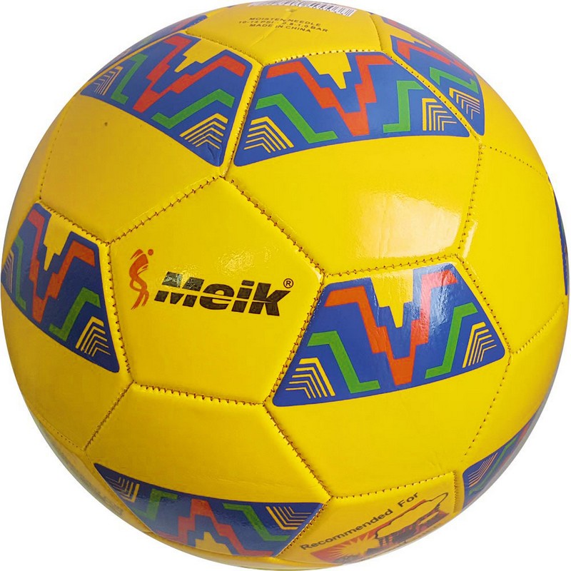 

Мяч футбольный Meik 2000C B31323-4 р.5 желтый