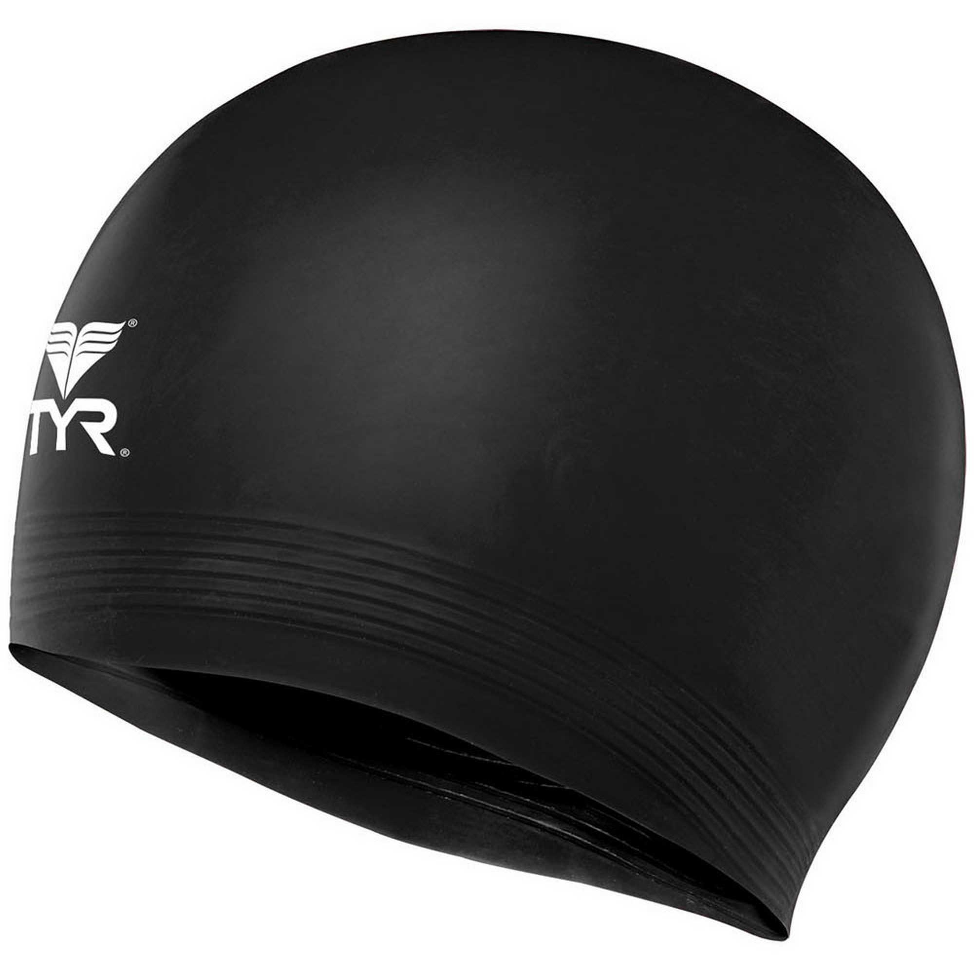 Купить Шапочка для плавания TYR Latex Swim Cap LCL-001 черный,