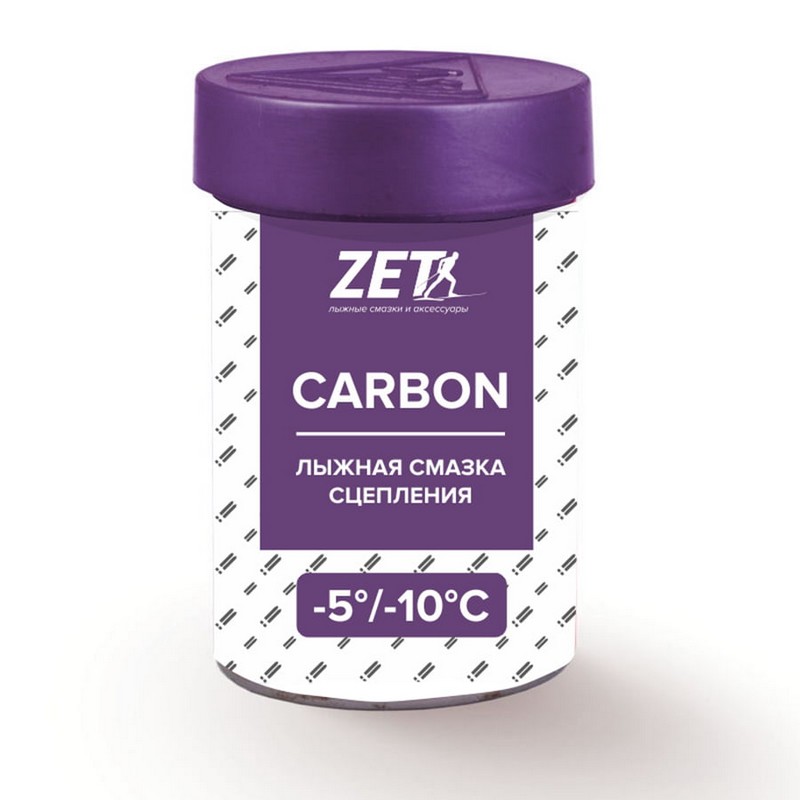 фото Мазь держания zet carbon violet (-5°с -10°с) 30 г (без фтора) 34437