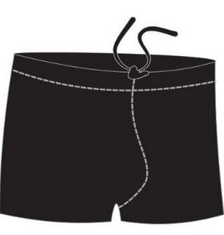 фото Плавки-шорты atemi вм 5 1 мужские для бассейна, черные