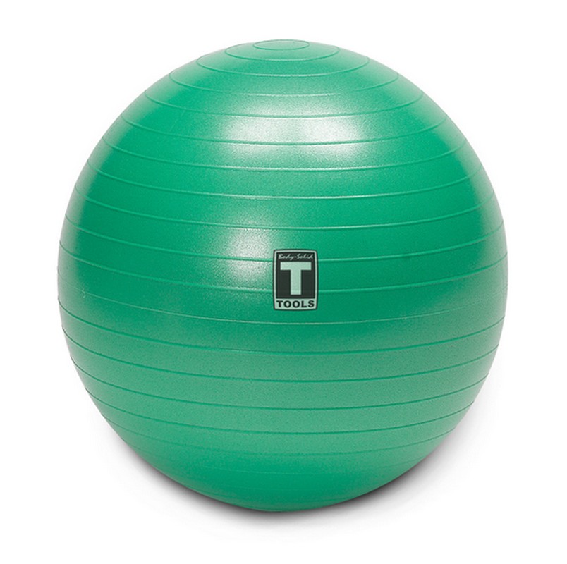 фото Гимнастический мяч body solid bstsb45 зеленый, 45см