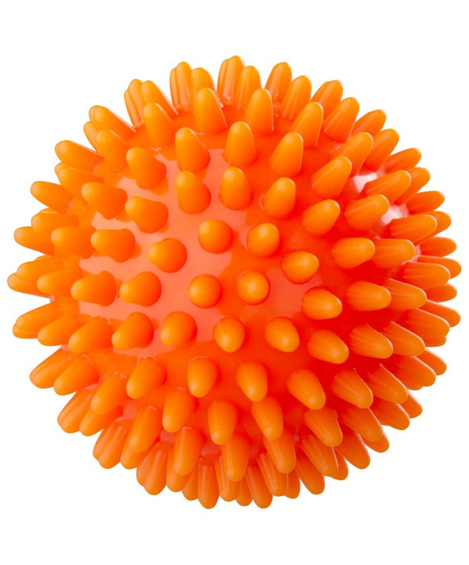 Мяч массажный d6 см BaseFit GB-601 оранжевый 665_800