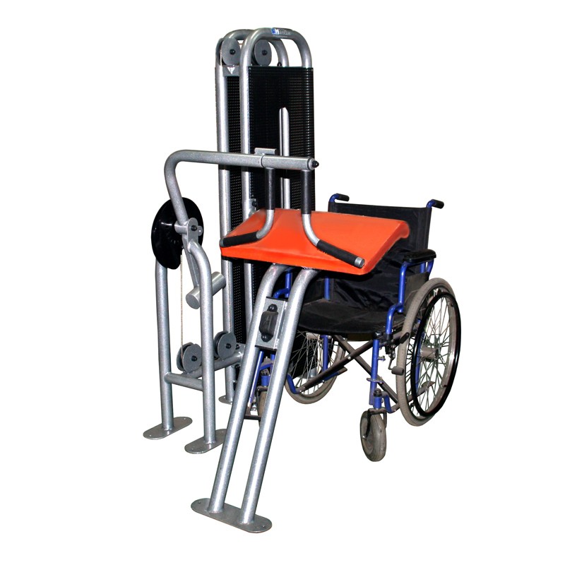 Бицепс-машина для инвалидов-колясочников Hercules А-110i 4086,  - купить со скидкой