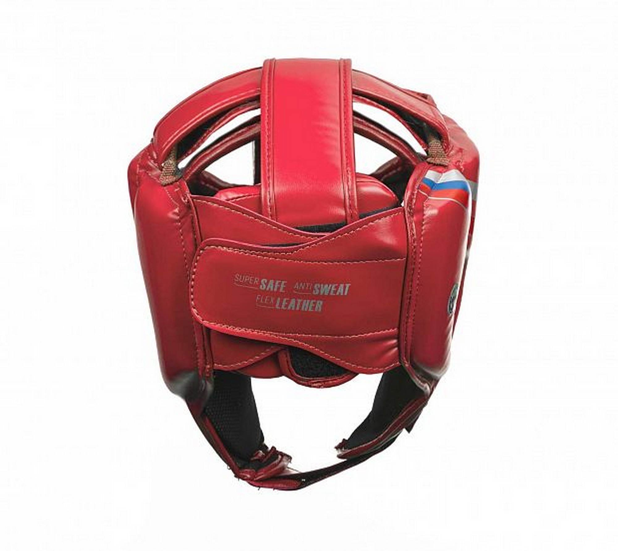 Шлем боксерский Clinch Olimp Dual C113 красный 2000_1784
