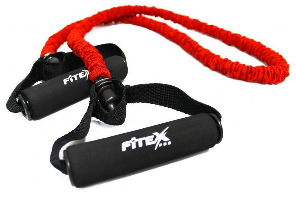 Эспандер трубчатый в рукаве легкий Fitex Pro FTX-1317L