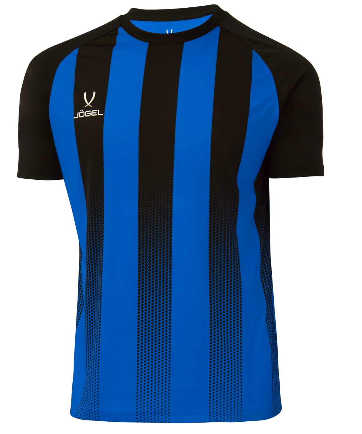 Футболка игровая Jogel Camp Striped Jersey, синий/черный