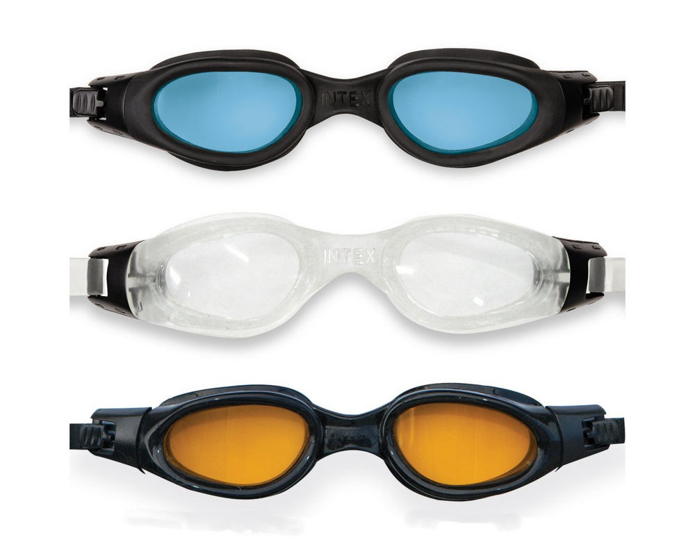 Очки для плавания Intex Pro Master 3 цвета, от 14 лет 55692 1000_800