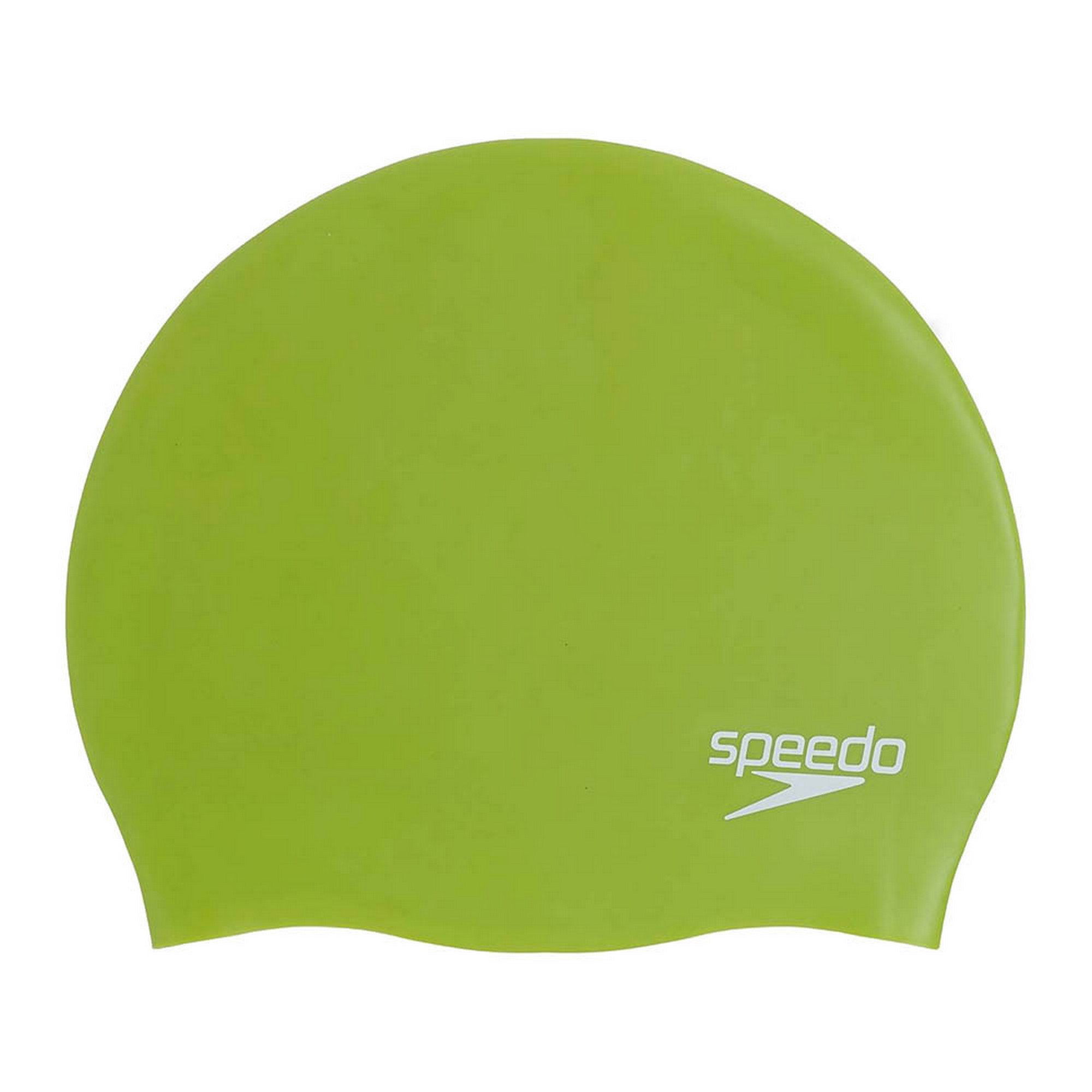 Купить Шапочка для плавания Speedo Plain Molded Silicone Cap 8-70984G760 зеленый,