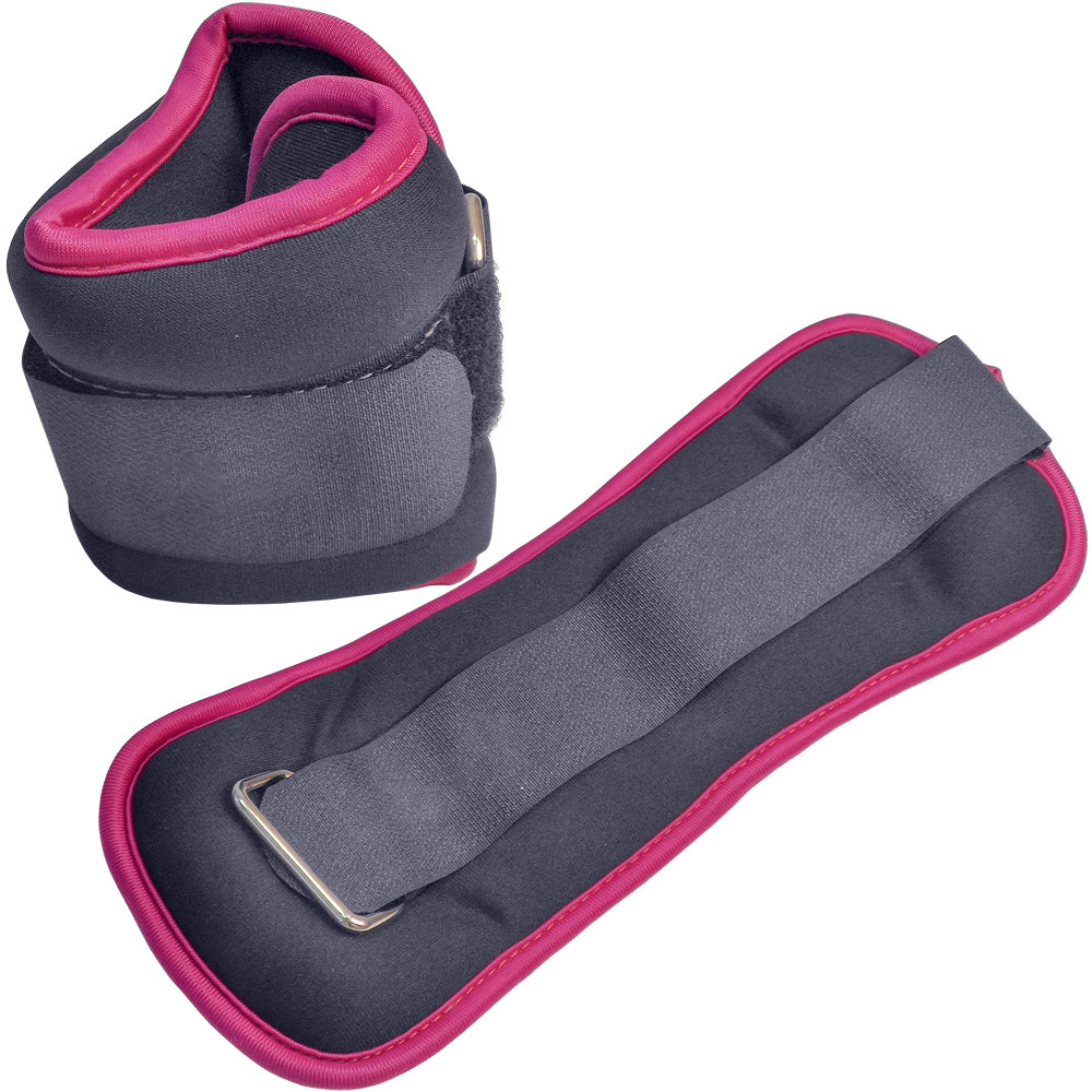 Утяжелители (2х1,5кг) (нейлон) в сумке (черный с фиолетовой окантовкой) ALT Sport HKAW104-4 1000_1000