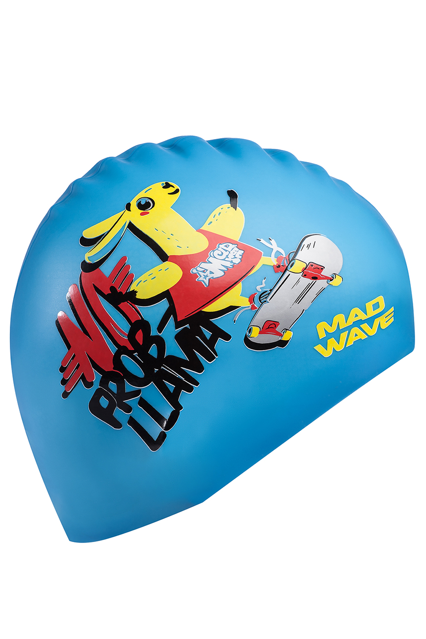 Юниорская силиконовая шапочка Mad Wave LLAMA M0579 10 0 08W 870_1305