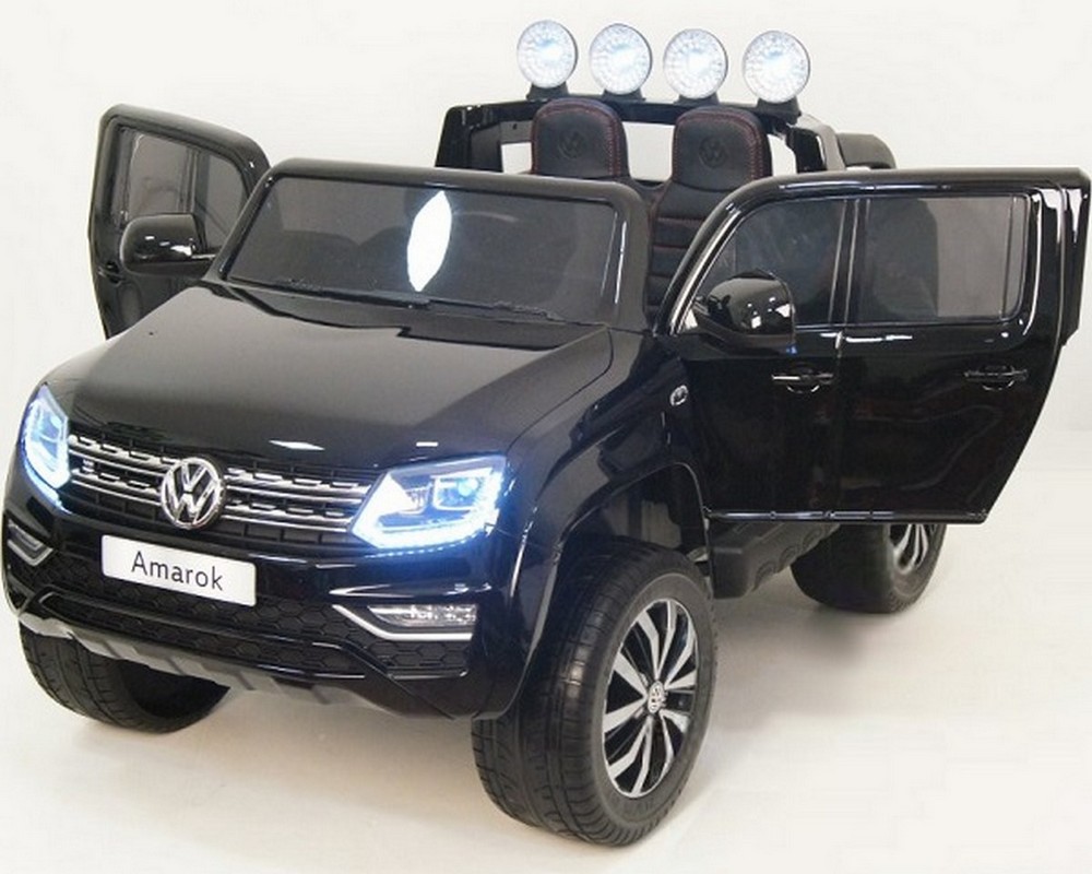 

Двухместный джип River-Toys Volkswagen Amarok M999MM черный глянец