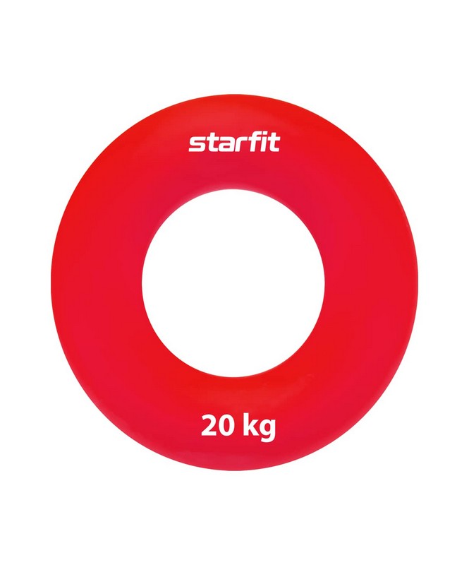 Купить Эспандер кистевой Core Star Fit ES-403 Кольцо , d7 см, 20 кг, силикогель, красный,