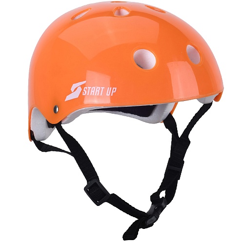 Шлем роликовый Start Up Strike (M 54-57) оранжевый - фото 1