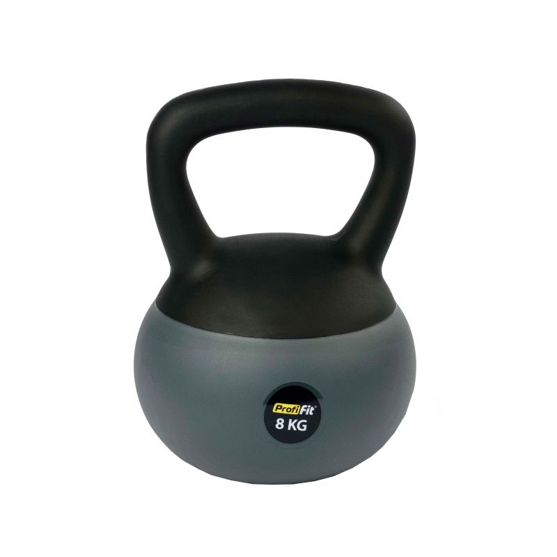 

Гиря 8 кг PVC с жесткой ручкой Profi-Fit