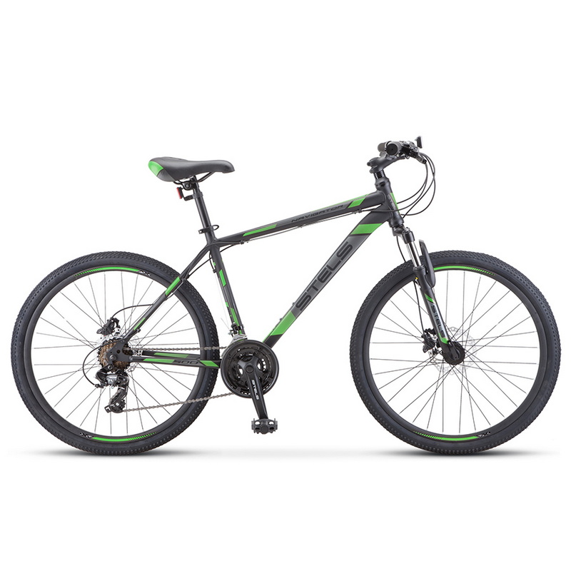 фото Велосипед stels navigator 500 d f010 чёрный/зелёный 26? 2019 (lu093937)