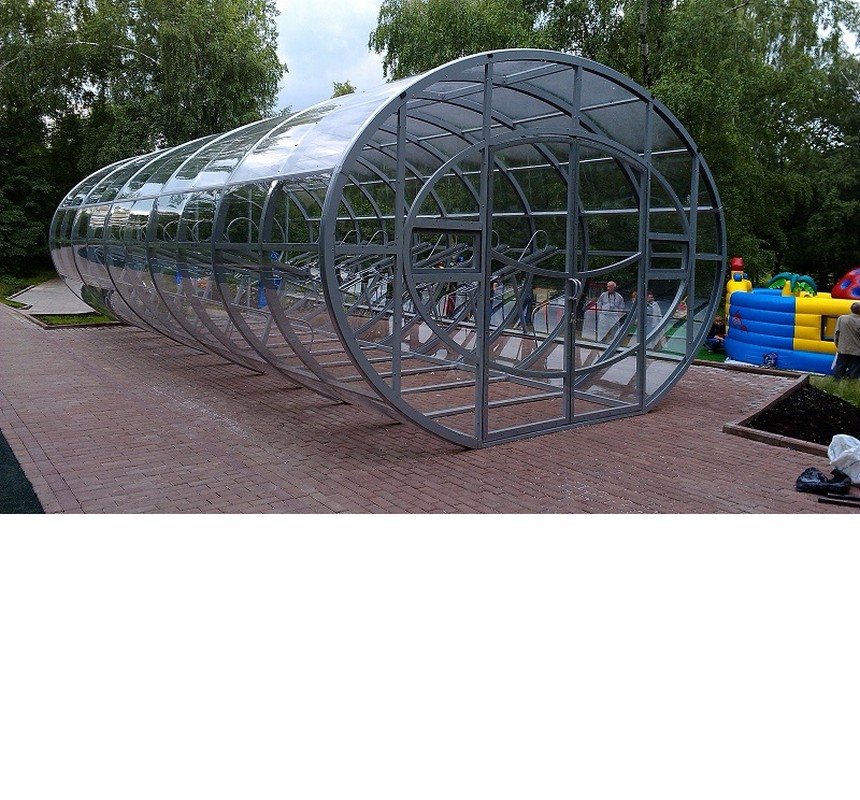 Велопарковка крытая Nobius 3000 Hercules 310 860_800