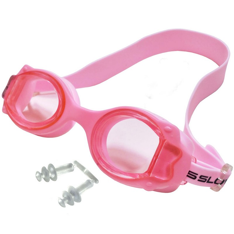 Купить Очки для плавания Sportex JR R18164-4 розовые,