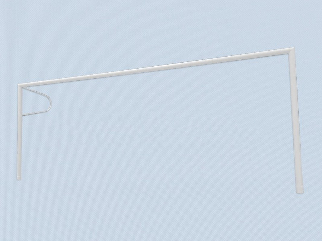 фото Ворота футбольные с консолью для сетки 5х2 м гимнаст круглая труба d 89 мм 03.08