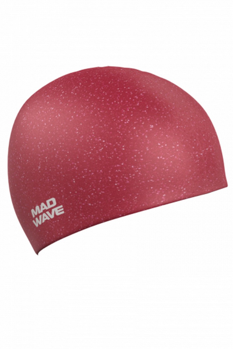Шапочки для плавания Mad Wave Recycled M0536 01 0 04W красный - фото 1