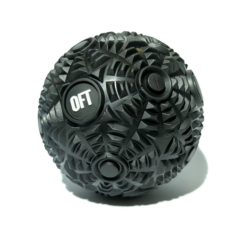 фото Мяч массажный original fit.tools 12 см premium ft-cyberball black