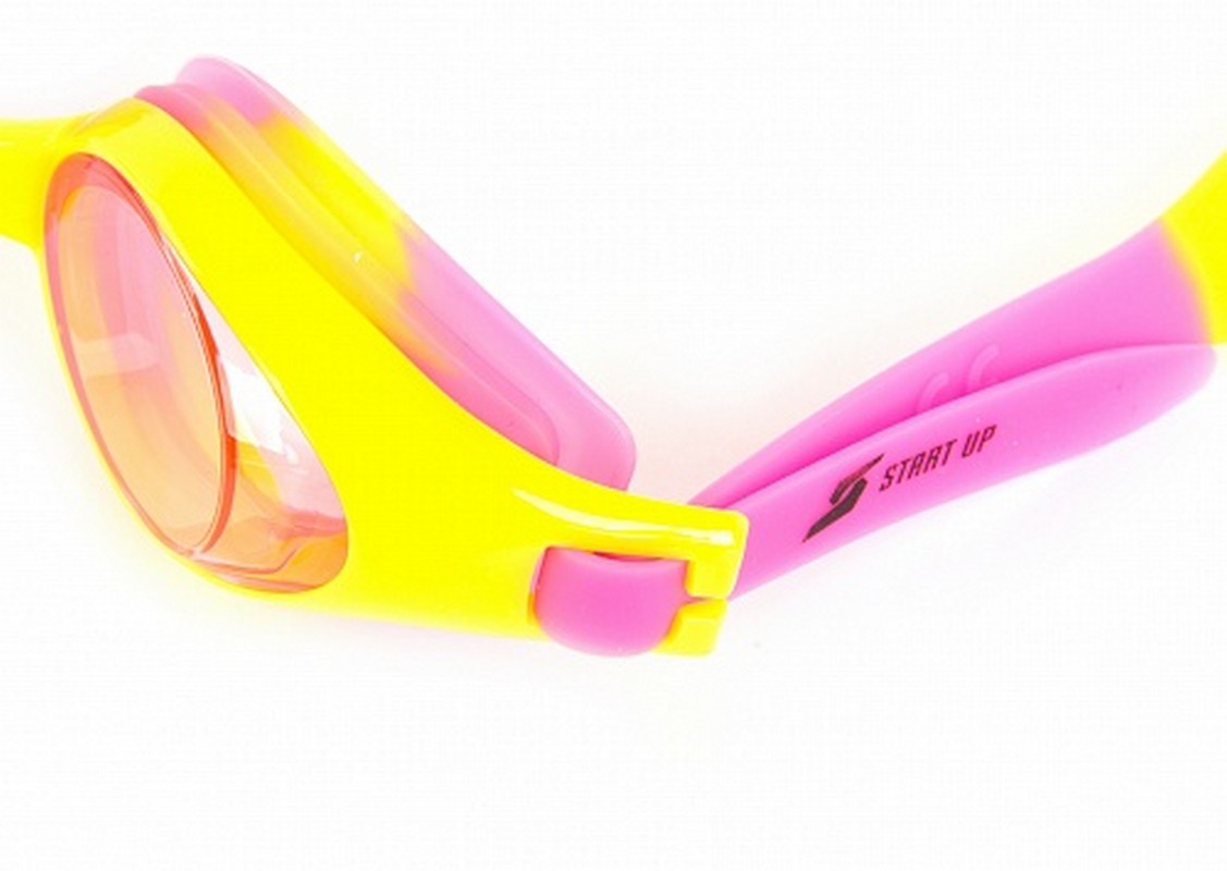 Очки для плавания детские Start Up DR-DRX-G962 розовый\желтый 1127_800