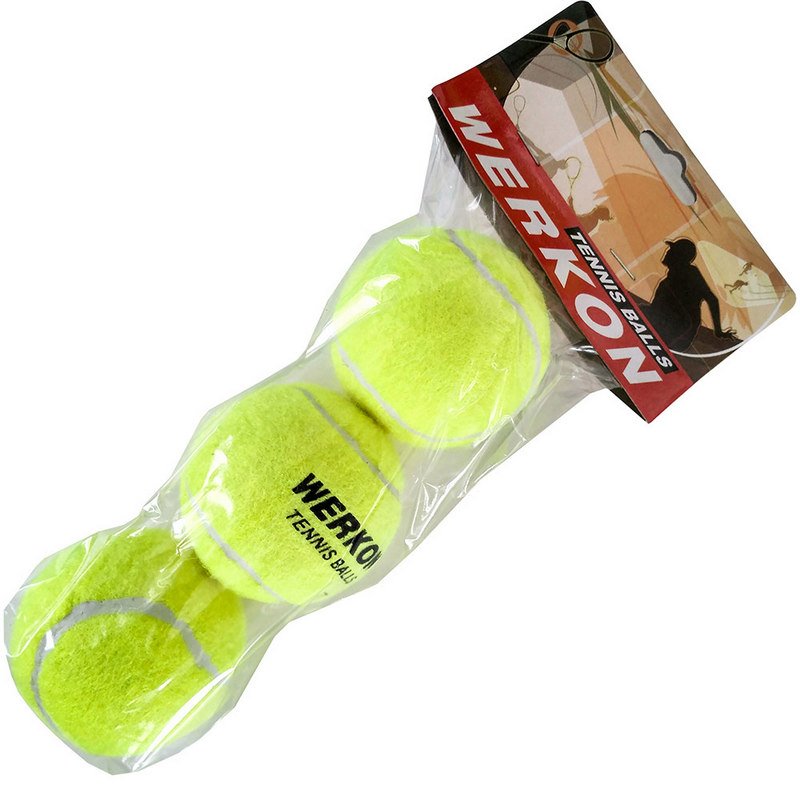Мячи для большого тенниса Sportex 3 штуки (в пакете) C28782 800_800