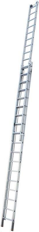 

Двухсекционная лестница Krause STABILO 2х18 перекладин, 520-910 см 123428